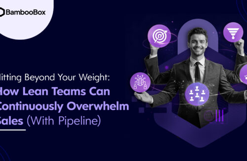 Hitting Beyond Your Weight: How Lean Teams Can Continuously Overwhelm Sales (With Pipeline)